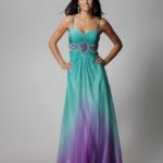 bridesmaid dresses purple and turquoise