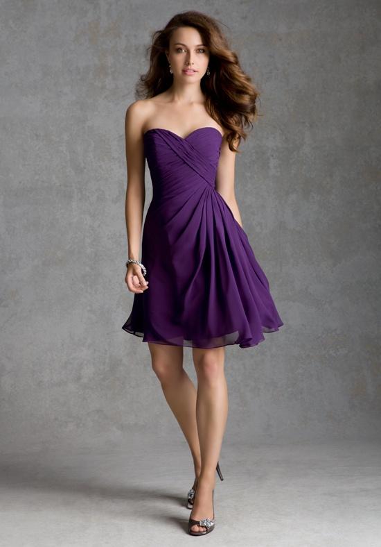 dusty purple bridesmaid dresses