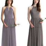 heather gray bridesmaid dresses