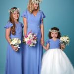 kids cornflower blue bridesmaid dresses