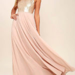 shabby light pink bridesmaid dresses