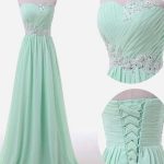 Just My Style Princess Style Sweetheart Floor-Length Beading Chiffon Bridesmaid Dresses