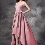 –Lively Identity Princess Style Sweetheart Ruffles High Low Chiffon Bridesmaid Dresses