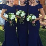 pon1506ev555-1–Fresh Picks Sheath Style Scoop Floor-Length Satin Bridesmaid Dresses