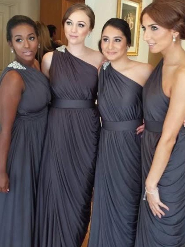 pon1506ev746-1--Dancing Queen Sheath Style One-Shoulder Chiffon Floor-Length Bridesmaid Dresses