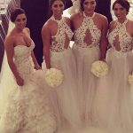 pon1506ev770-1–Aesthetic Honesty Princess Style Halter Applique Tulle Bridesmaid Dresses