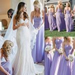 Lavender Chiffon Sweetheart A-Line Princess Bridesmaid Dress1506EV1024Bridesmaid Dress Bridesmaid Dress
