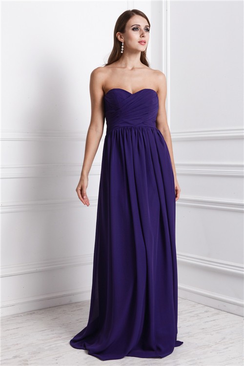 Lilac Chiffon Sweetheart Sheath Column Ruffles Empire N13ZYDRESS40Bridesmaid Dress Bridesmaid Dress